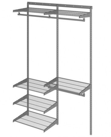 Гардеробная система Optima G120 графит