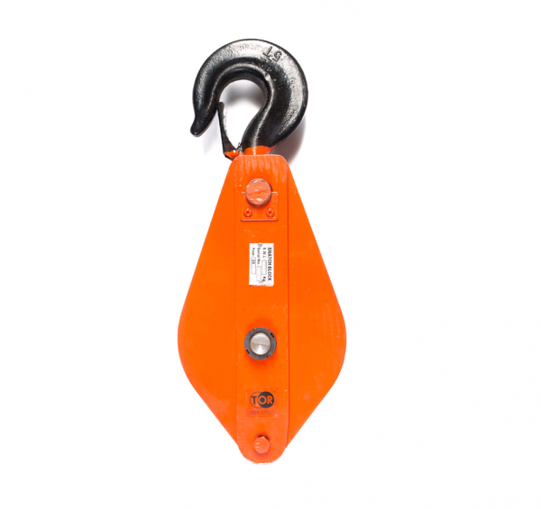 Блок монтажный трехрольный с крюком TOR HQG(L) K3-20,0 т (G)