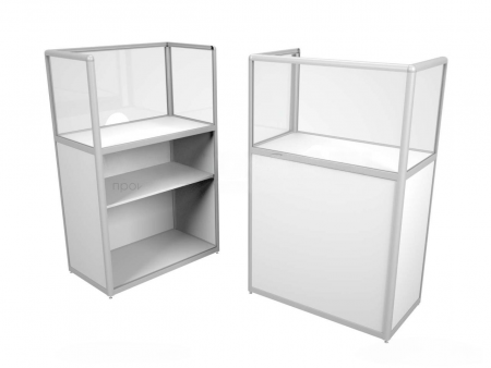 Касса из алюминиевого профиля