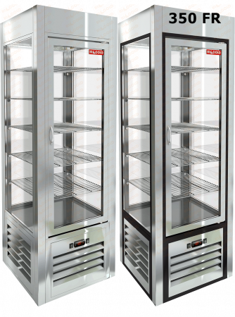 Витрина кондитерская вертикальная HICOLD VRC 350/350 FR