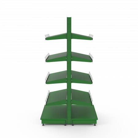 Островной стеллаж под овощи