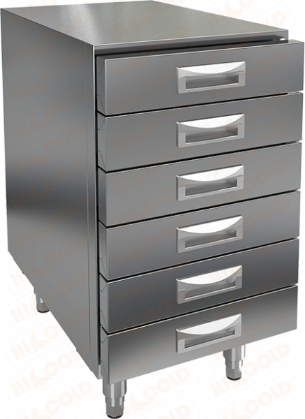 Дополнительный модуль к столу для пиццы HICOLD PZ 6 R