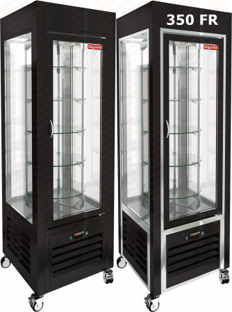 Витрина кондитерская вертикальная HICOLD VRC 350/350 FR