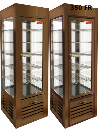 Витрина кондитерская вертикальная HICOLD VRC 350/350 FR