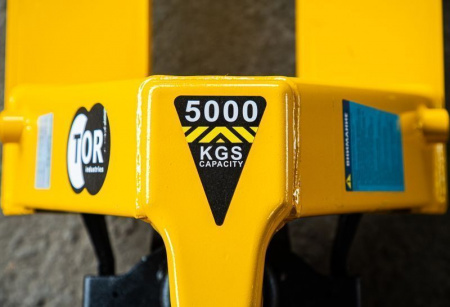 Тележка гидравлическая 5000 кг 1150 мм TOR RHP(BF) (нейлоновые колеса)