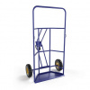 Тележка для перевозки и хранения металлических бочек КБ 2 г/п 220 кг колеса пневматические 250 мм