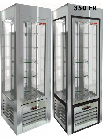 Витрина кондитерская вертикальная HICOLD VRC 350/350 FR
