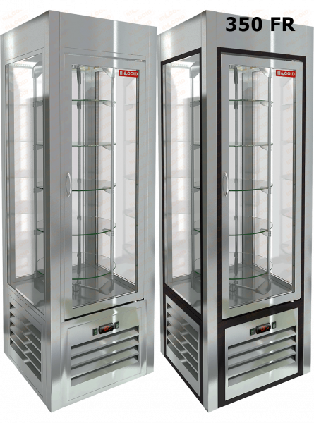 Витрина кондитерская вертикальная HICOLD VRC 350/350 FR