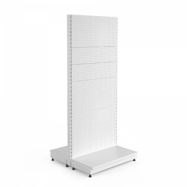 Перфорированный островной стеллаж