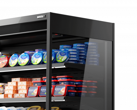 Среднетемпературный охлаждаемый стеллаж VEGA 070 H195 Plug-in