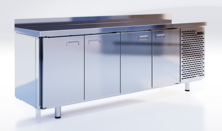 Холодильные столы с нержавеющей столешницей СШС