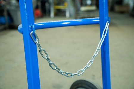 Тележка для пропановых баллонов TOR ПР-1, 1 баллон (литые колеса 250 мм)