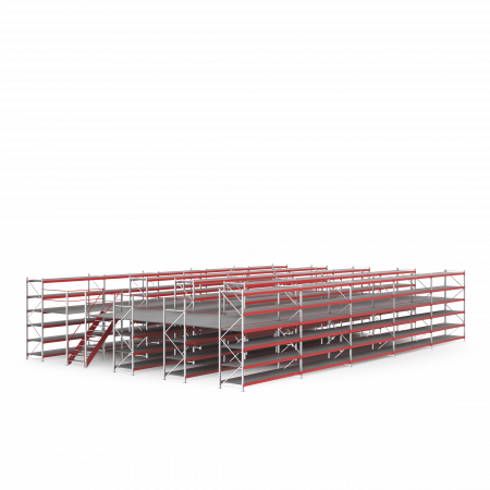 Мезонинные стеллажи