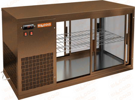 Настольная холодильная витрина HICOLD VRL L/R