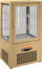 Настольная вертикальная холодильная витрина HICOLD VRC 70