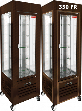 Витрина кондитерская вертикальная HICOLD VRC 350/350 FR