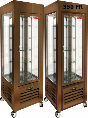 Витрина кондитерская вертикальная HICOLD VRC 350/350 FR