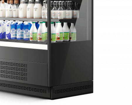 Среднетемпературный охлаждаемый стеллаж VEGA 070 H195 Plug-in