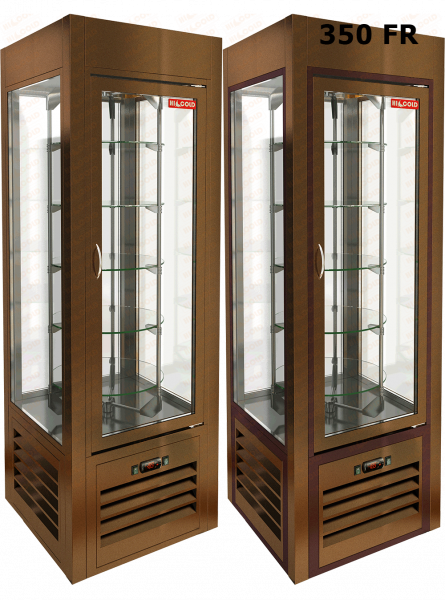 Витрина кондитерская вертикальная HICOLD VRC 350/350 FR