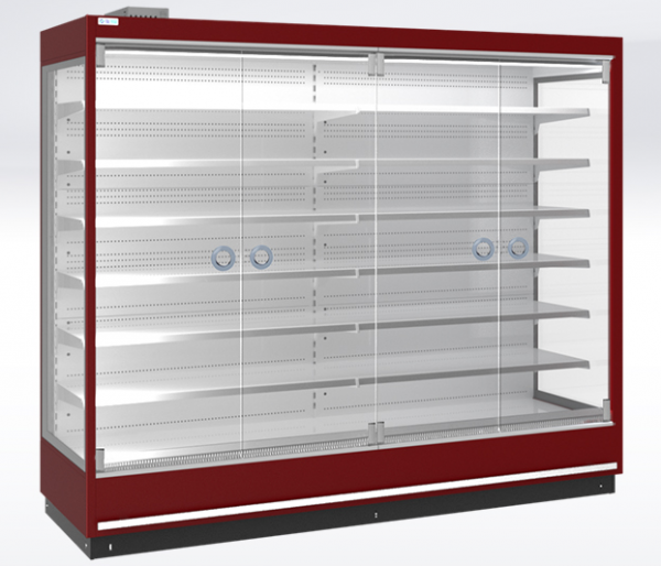 Охлаждаемые стеллажи RIMINI H10 SG (одинарное К-стекло)
