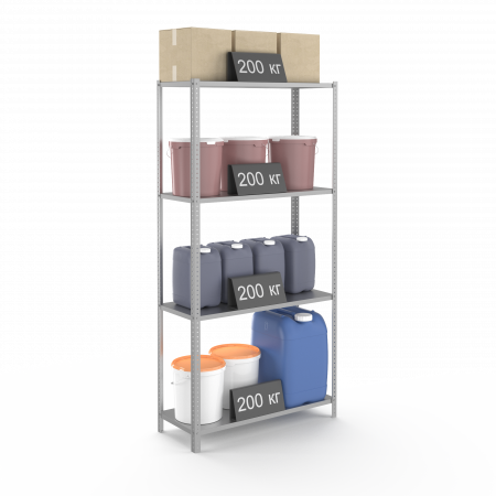 Стеллаж полочный