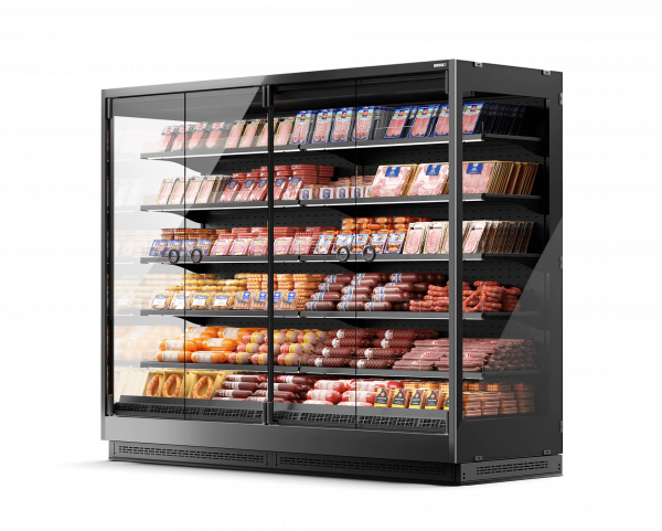 Среднетемпературный охлаждаемый стеллаж VEGA 070 H210