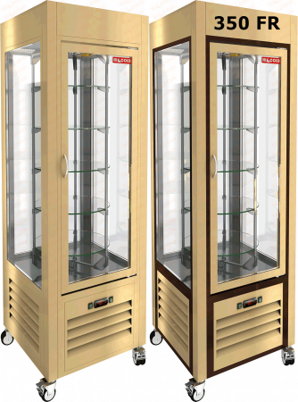 Витрина кондитерская вертикальная HICOLD VRC 350/350 FR