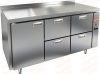 Столы холодильные и морозильные с выносными агрегатами HICOLD (с выдвижными ящиками)