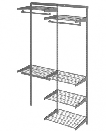 Гардеробная система Optima G120 графит