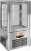 Настольная вертикальная холодильная витрина HICOLD VRC 70